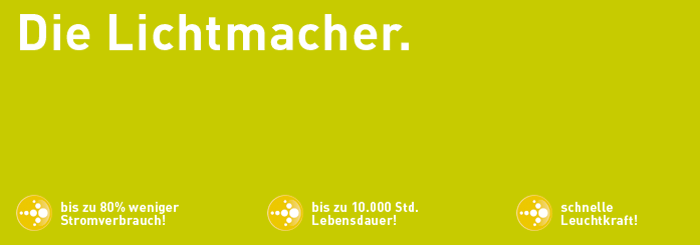 Greenlight Energiesparlampen